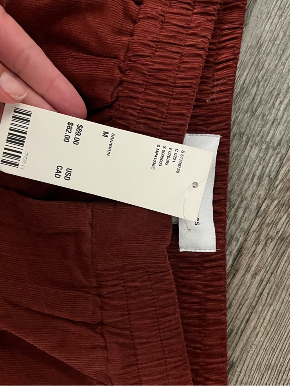 Urban Outfitters BDG Rust Tie-Dye Jogger Pants | Size M | NWT - Picture 3 of 3